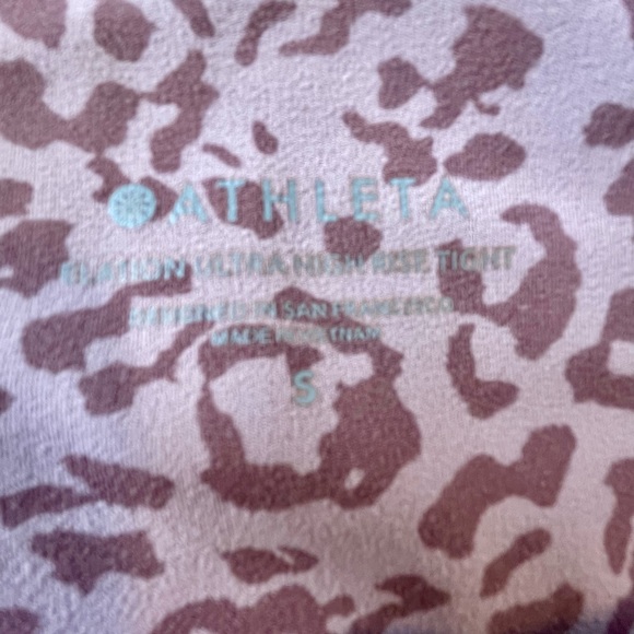 Athleta Lepard Elation Ultra High Rise Tight - Small - Picture 5 of 6